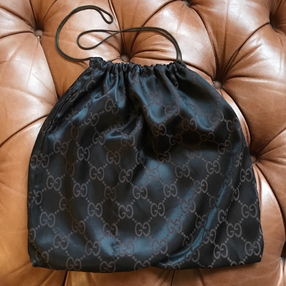 GUCCI GUCCISSIMA Purse GG LOGO Marmont Satchel Bag Sleeper 14.5" 13.5" med/large